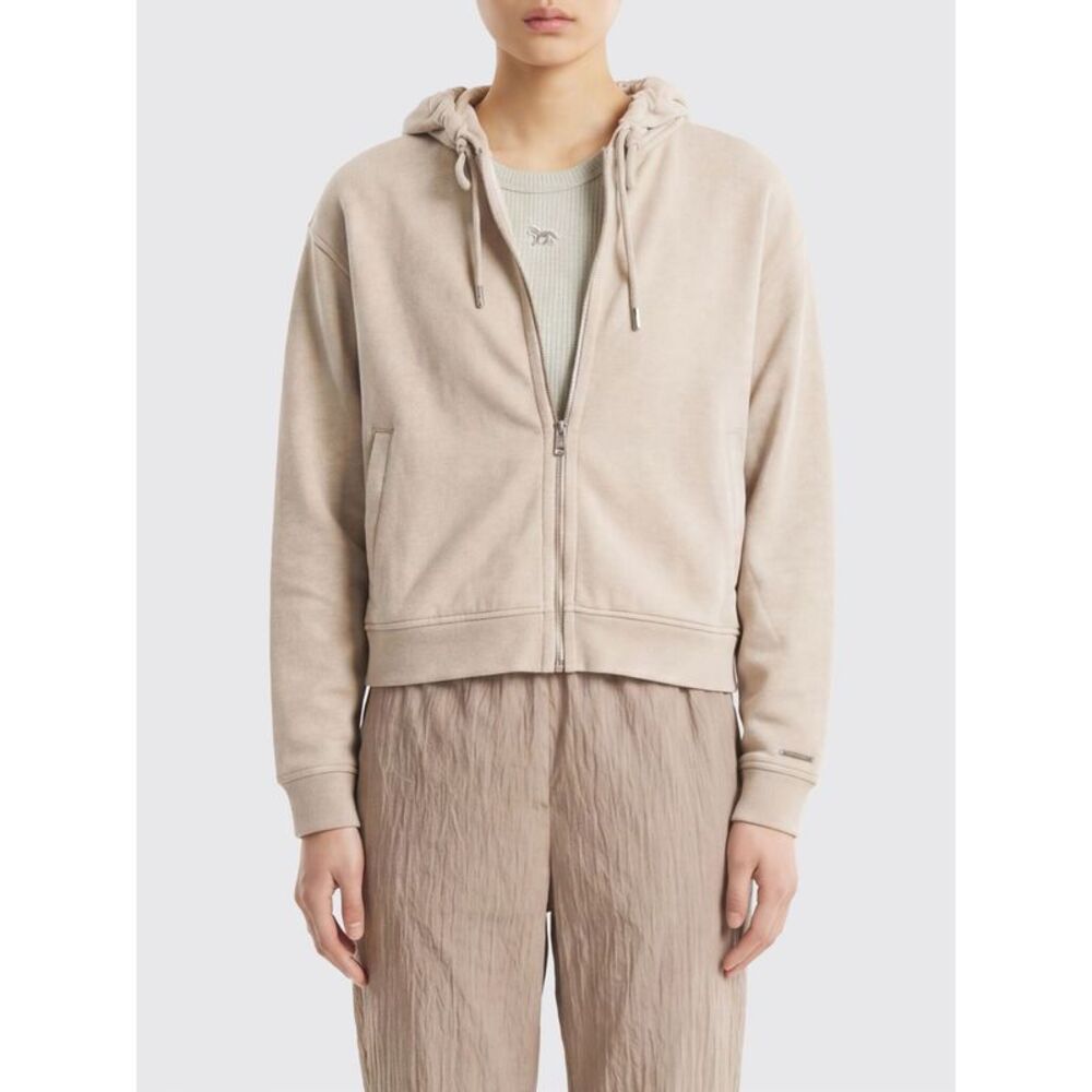 Maison Kitsune Women Organic Cotton Hoodie Maison Kitsune